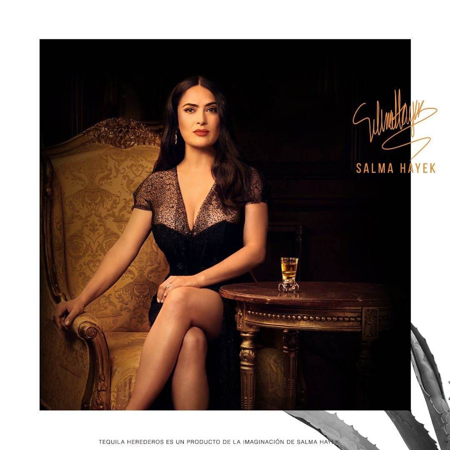 Producción monarca serie Salma Hayek