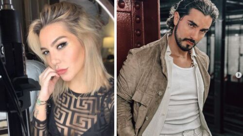 Frida Sofía y Christian Estrada