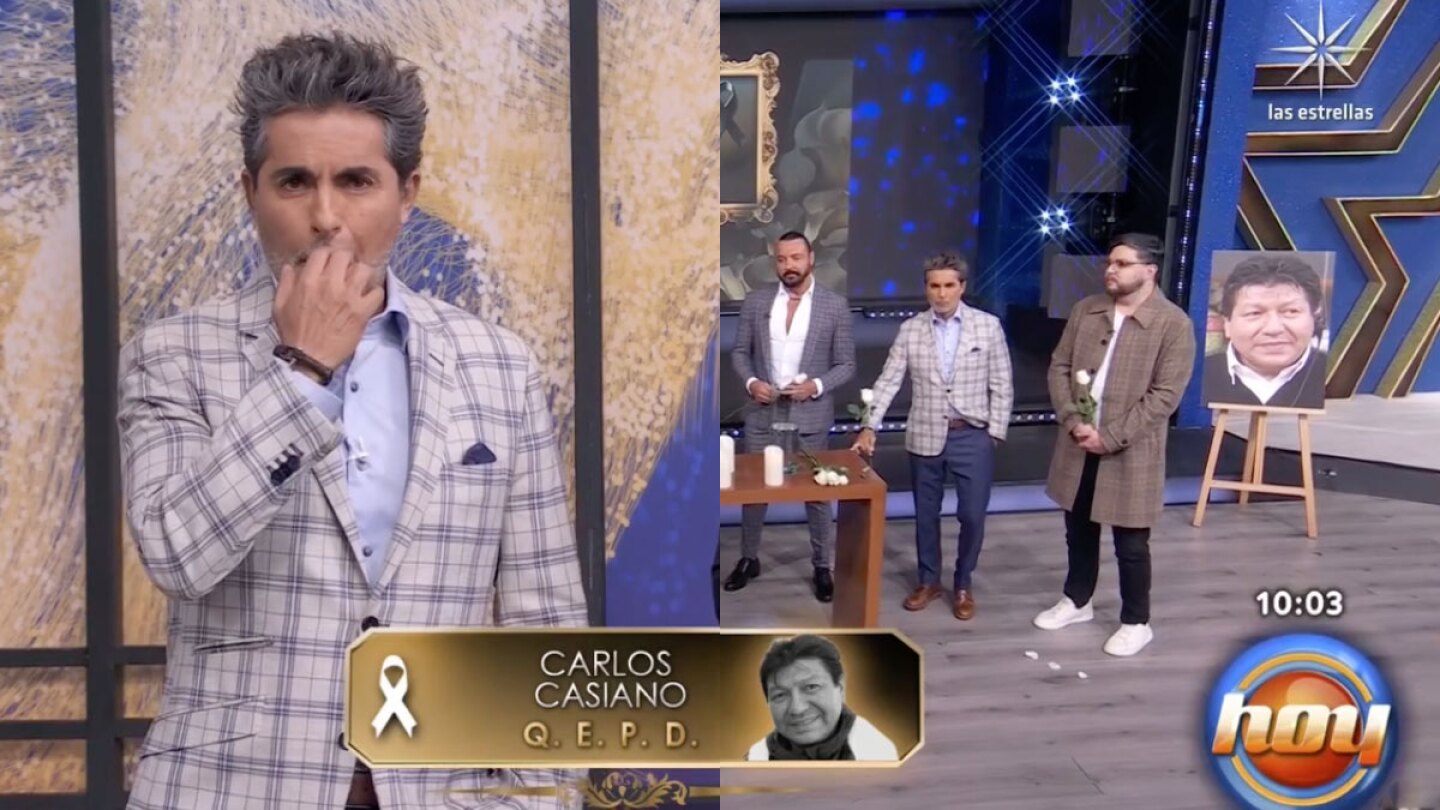 Homenaje a Casiano, colaborador de Hoy, que falleció este fin de semana.