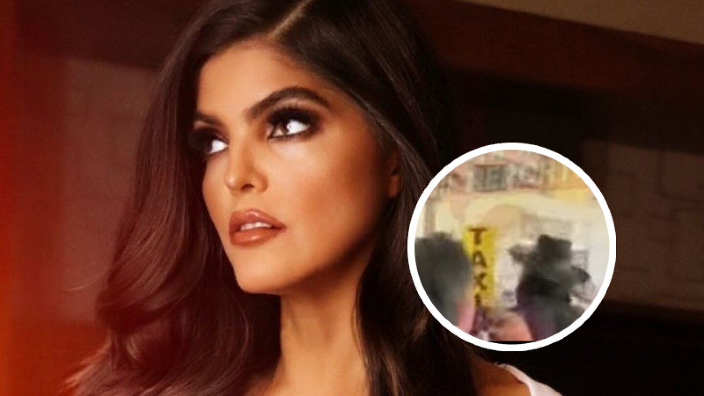 Ana Bárbara zafarrancho con la prensa