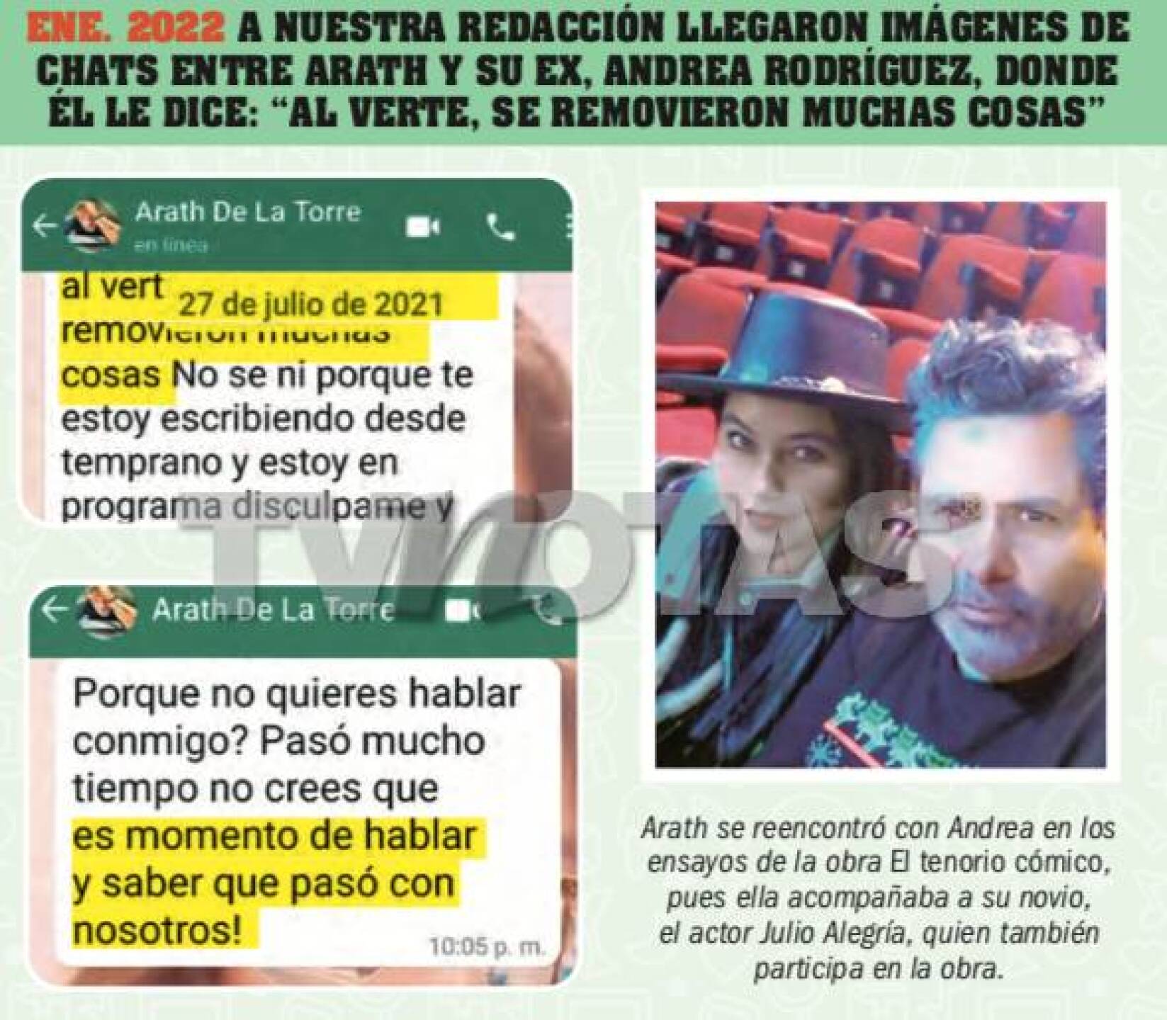 Arath a punto del divorcio