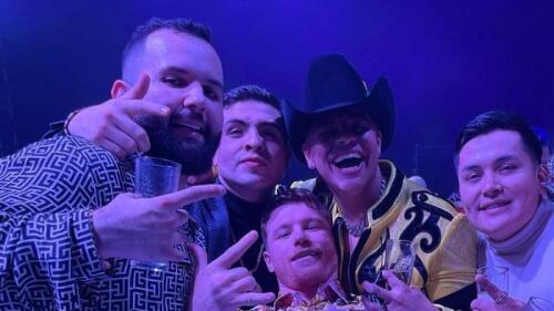 Aseguran que Saúl ‘Canelo’ Álvarez corrió a Grupo Firme de la fiesta de XV años de su hija