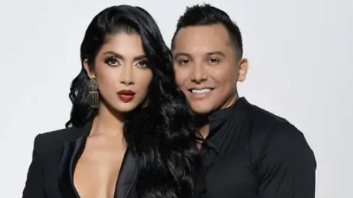 Edwin Luna y Kimberly Flores