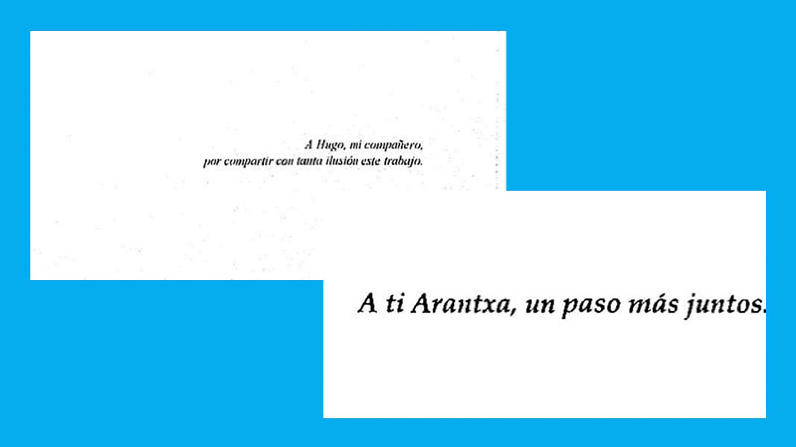 Dedicaron sus tesis con amor.