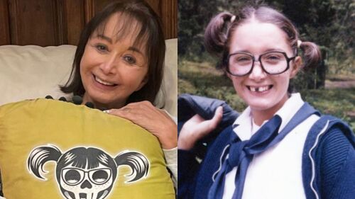 María Antonieta de las Nieves y su personaje 'la Chilindrina'