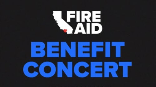 Concierto benéfico para ayudar a las víctimas de los incendios en Los Ángeles