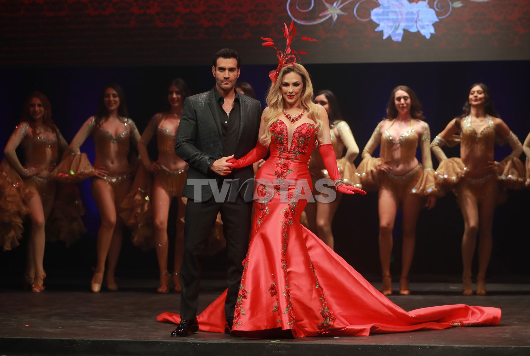 Aracely Arámbula y David Zepeda en Perfume de Gardenia