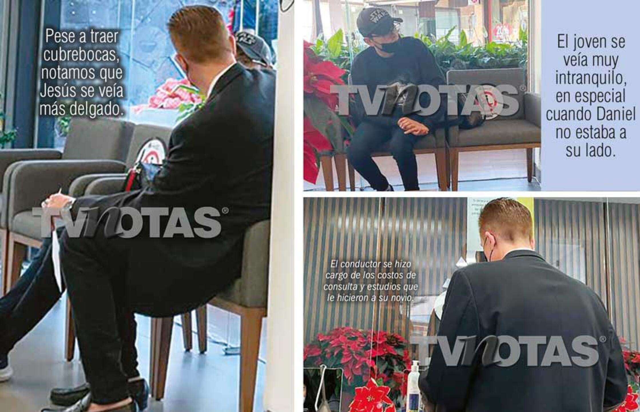 Bisogno pidió ayuda en redes sociales para que atendieran a su novio