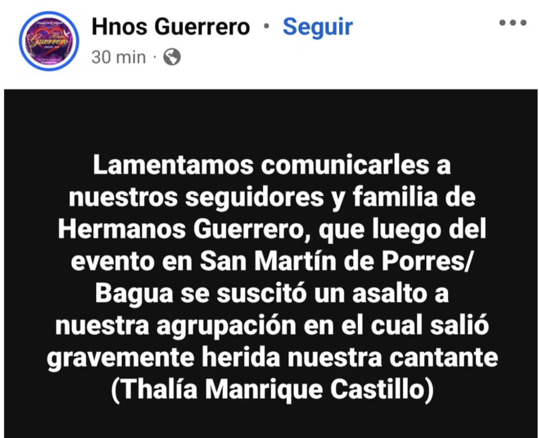 Hermanos guerrero dan la noticia por redes