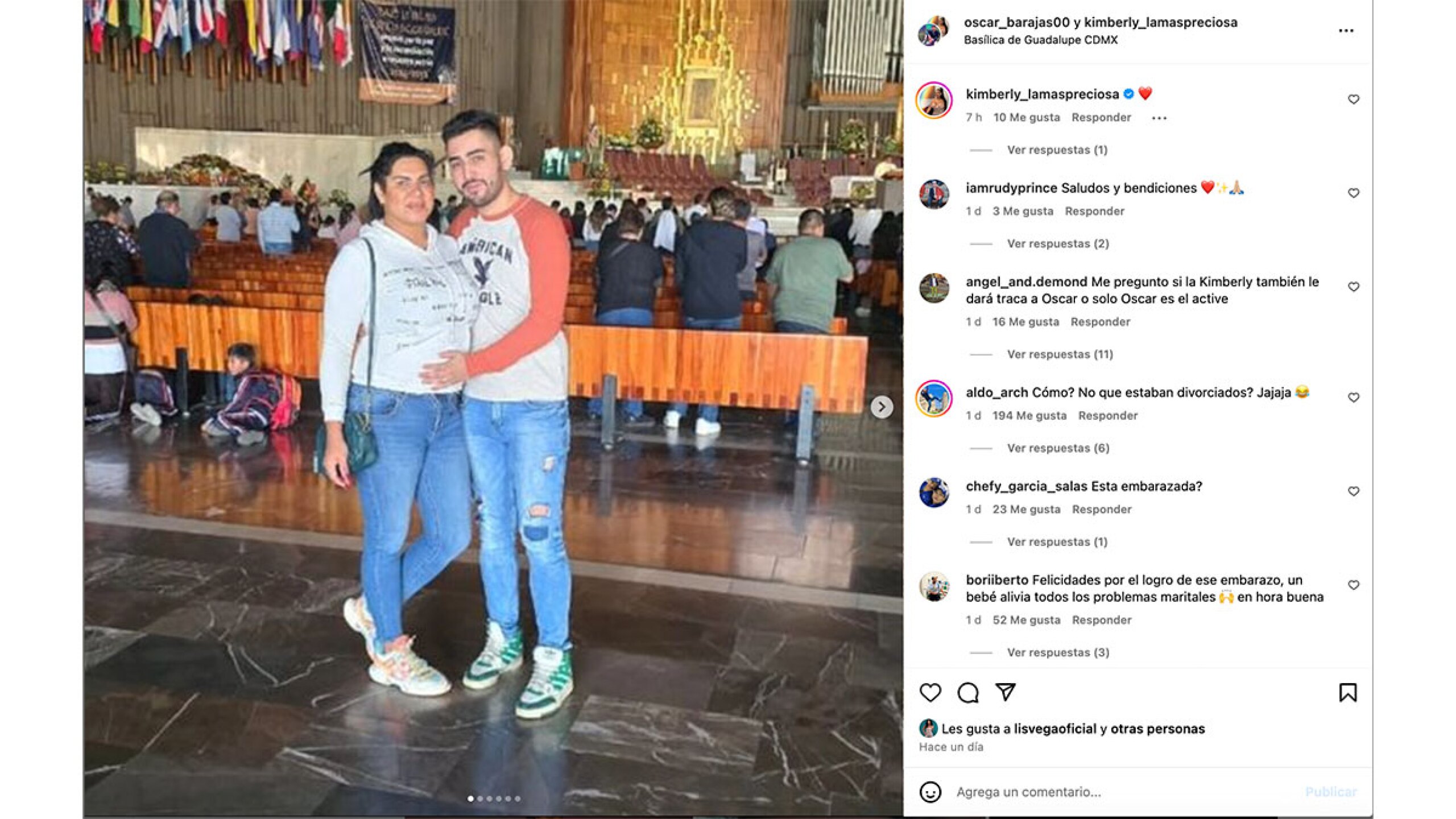 Kimberly Irene y Óscar Barajas