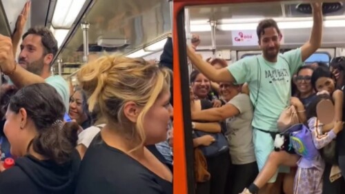 Extranjero se subió a vagón de mujeres en el Metro y ocurrió algo inesperado