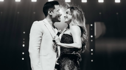 Carlos Rivera y Cynthia Rodríguez