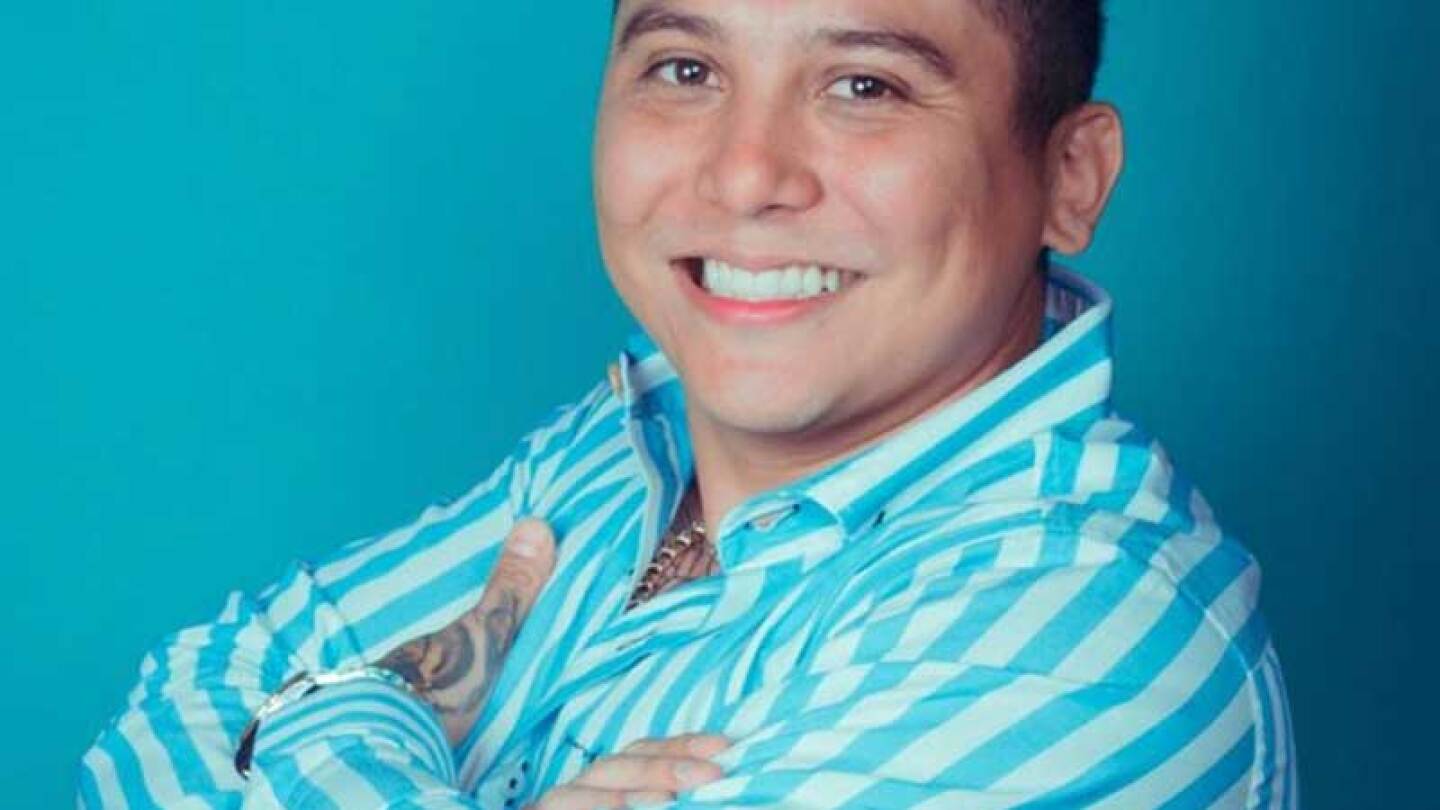 Edwin Luna lleva una muy buena relación con su mamá.