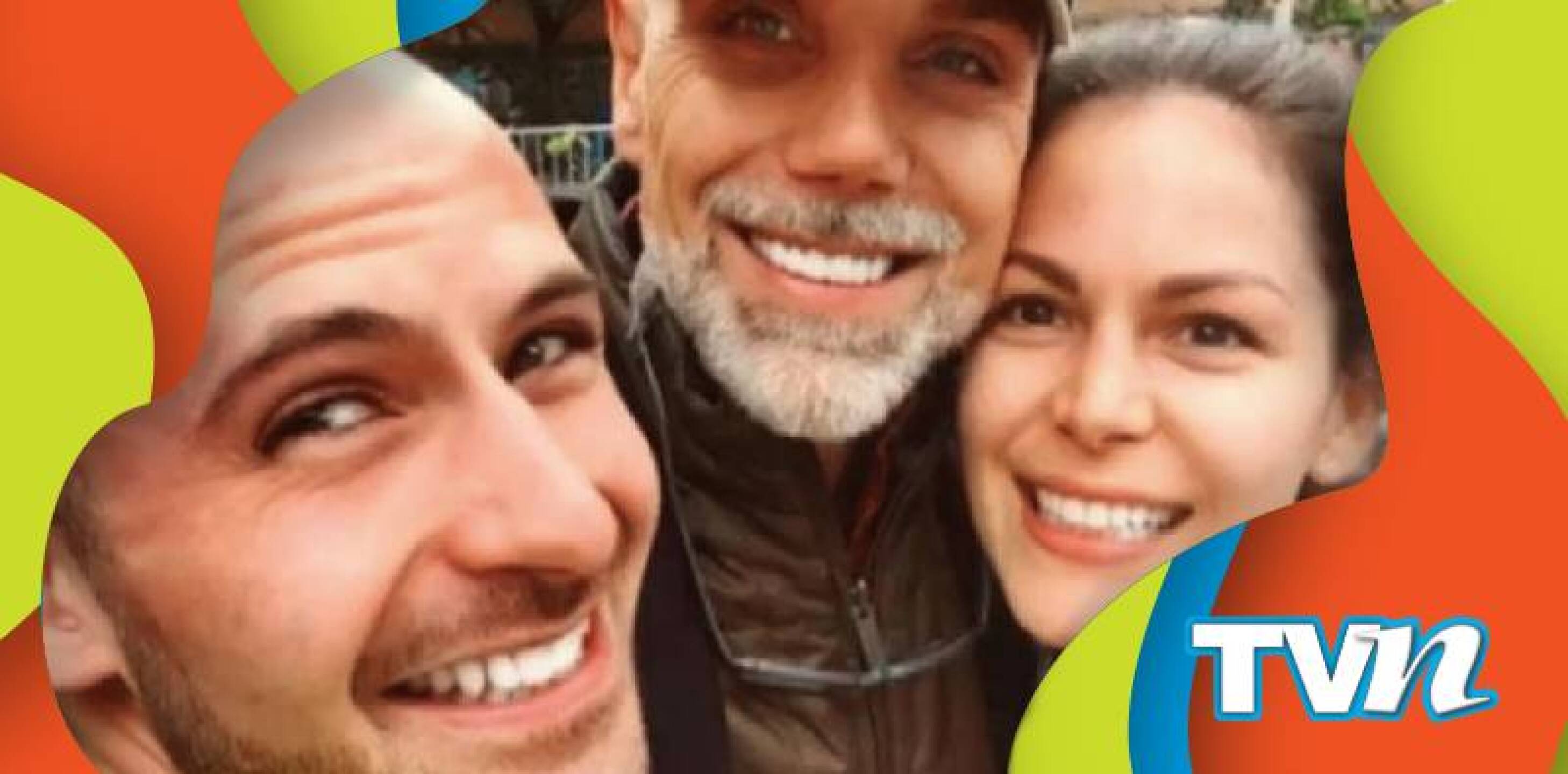 Imanol Landeta y su papá