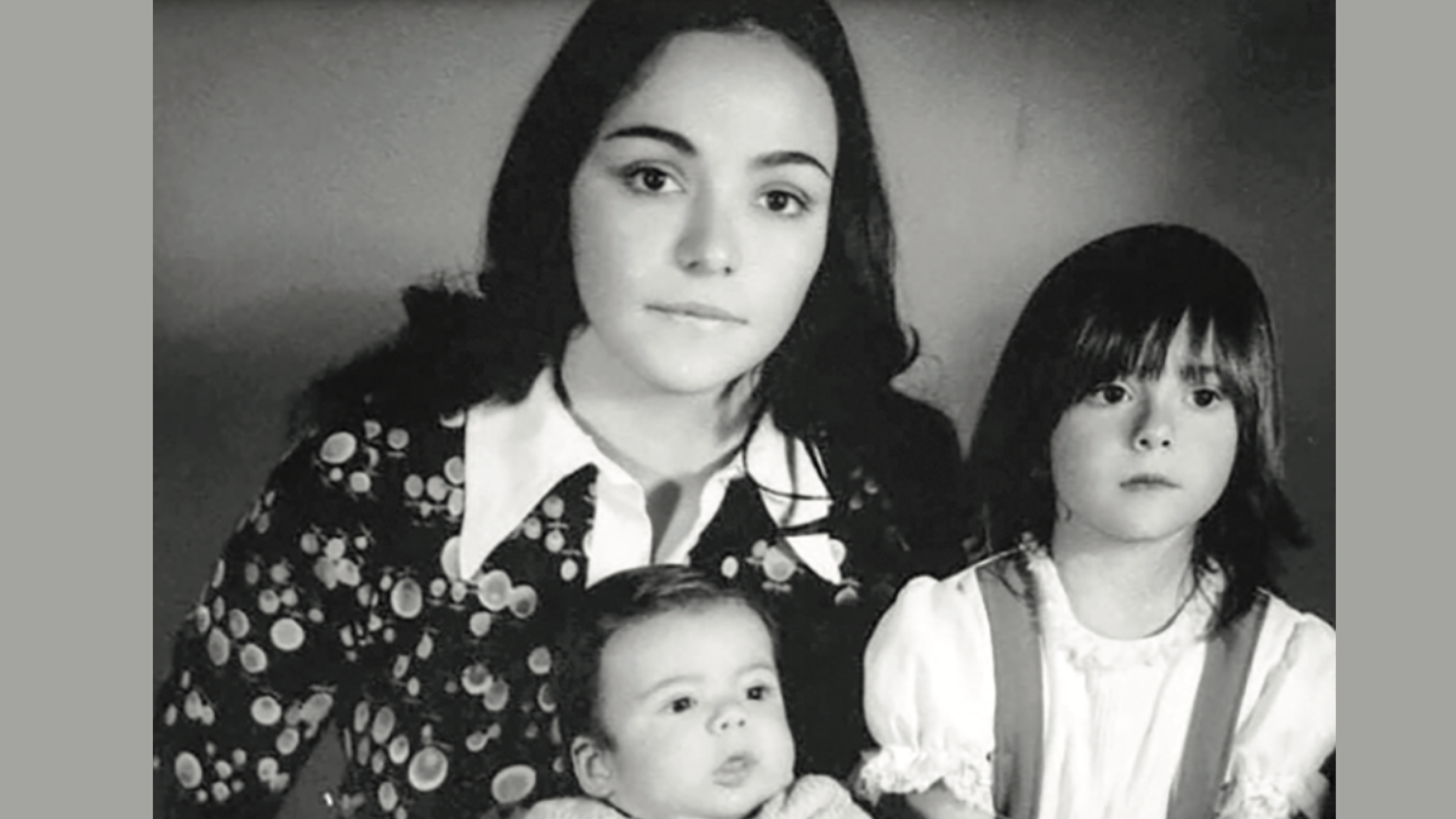 Socorro Bonilla e hijos de Héctor Bonilla