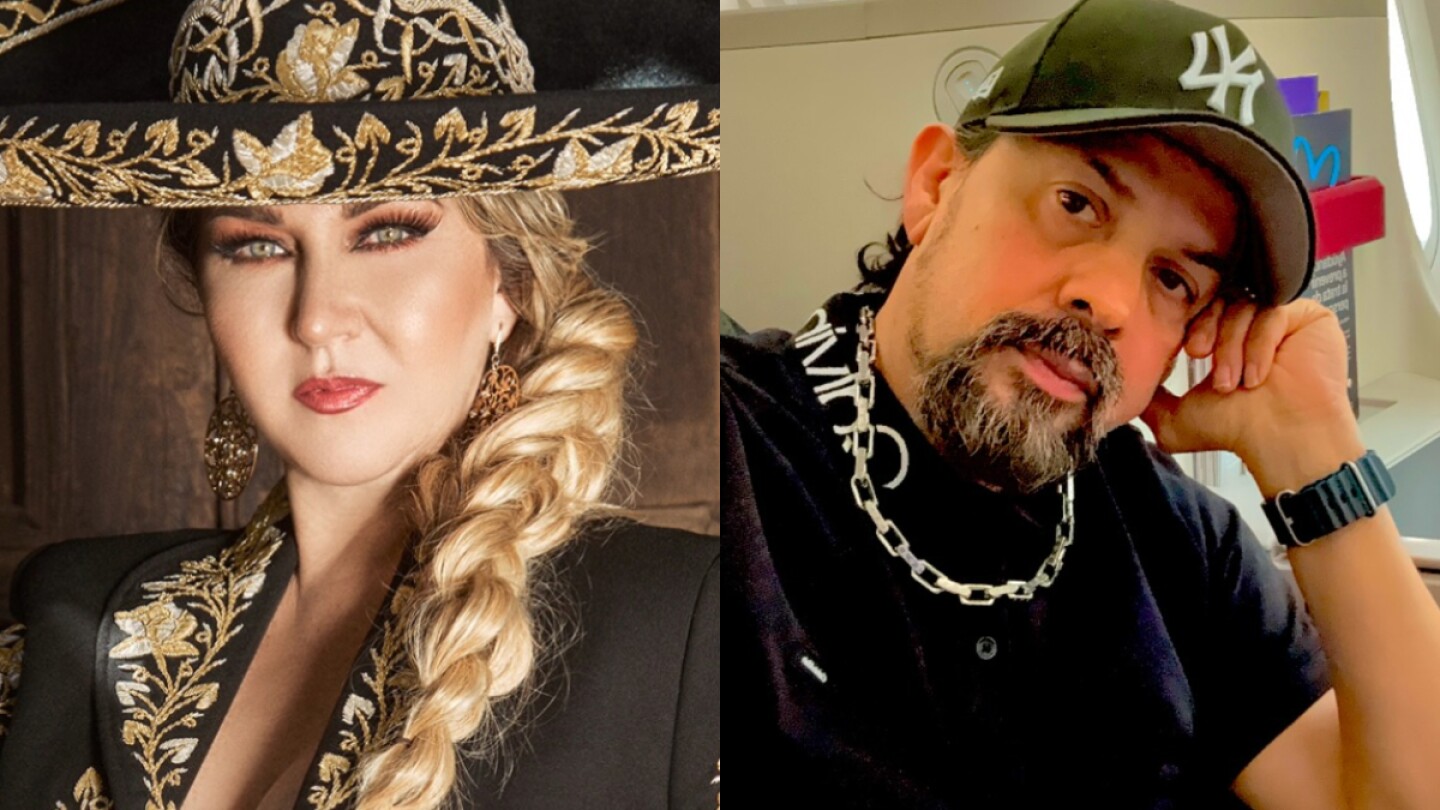 Cruz Martínez y Alicia Villarreal