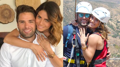 La feliz novia compartió algunas imágenes del momento…