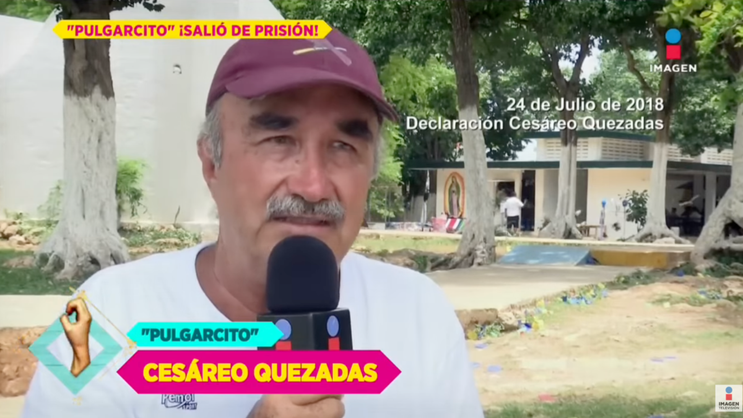 Cesáreo Quezada Cubillas "Pulgarcito" en prisión