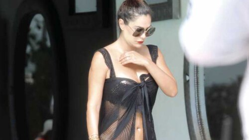 Ninel Conde tomó un descanso junto a Giovanni Medina y su hijo en Miami