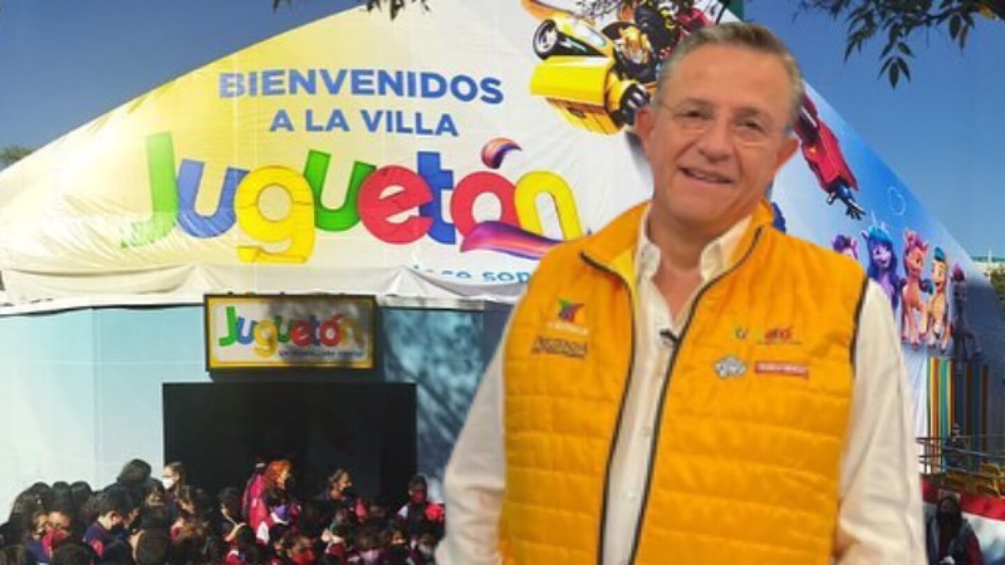 ¡Un regalo, una sonrisa! Jorge Garralda nos invitó a hacer un recorrido por la Villa Juguetón