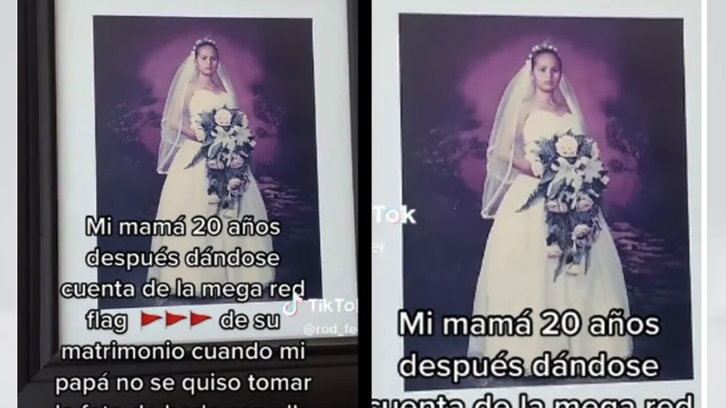 Hija exhibe a su padre por no haberse tomado la foto de la boda con su madre