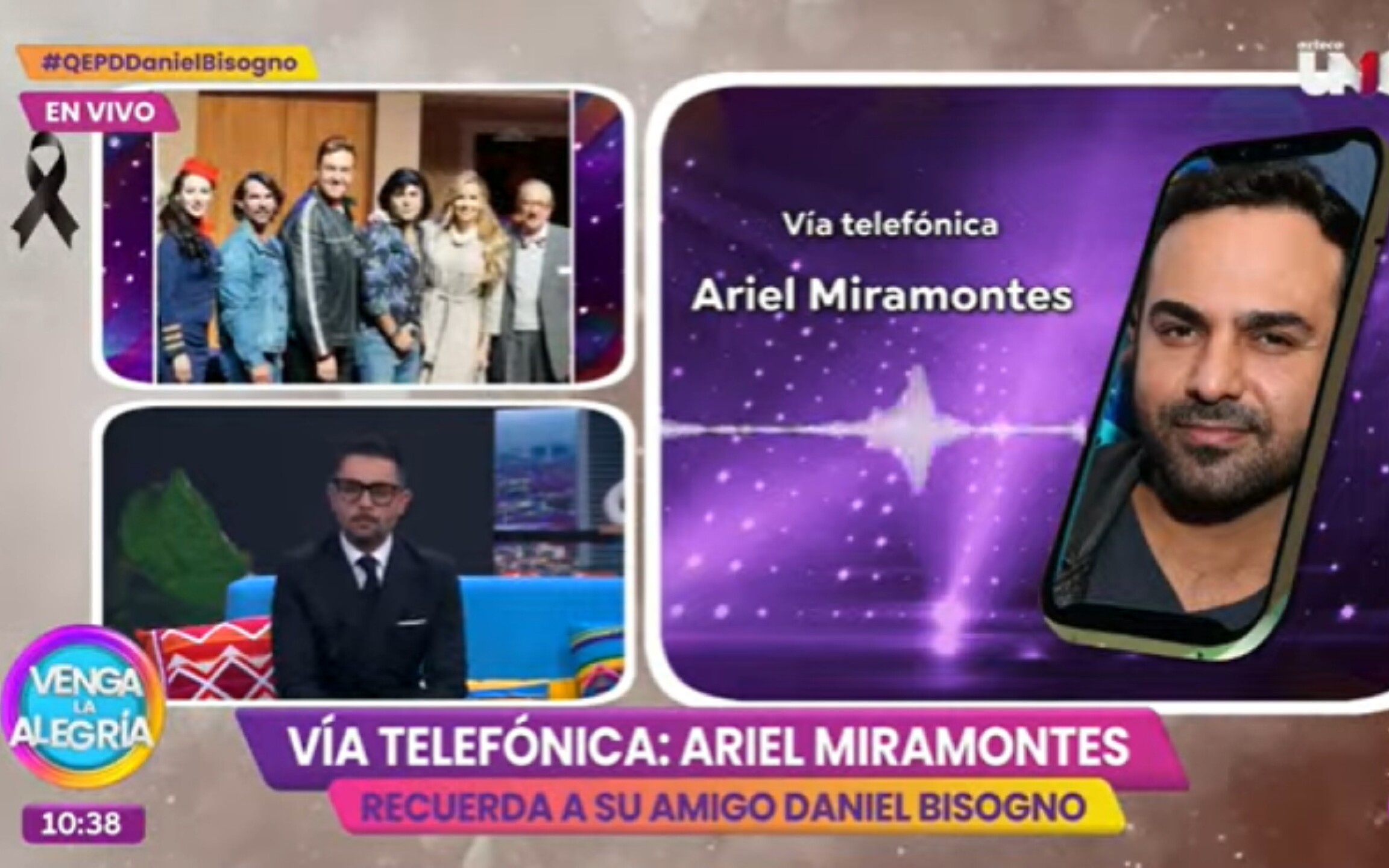 Ariel Miramontes habla de Daniel Bisogno