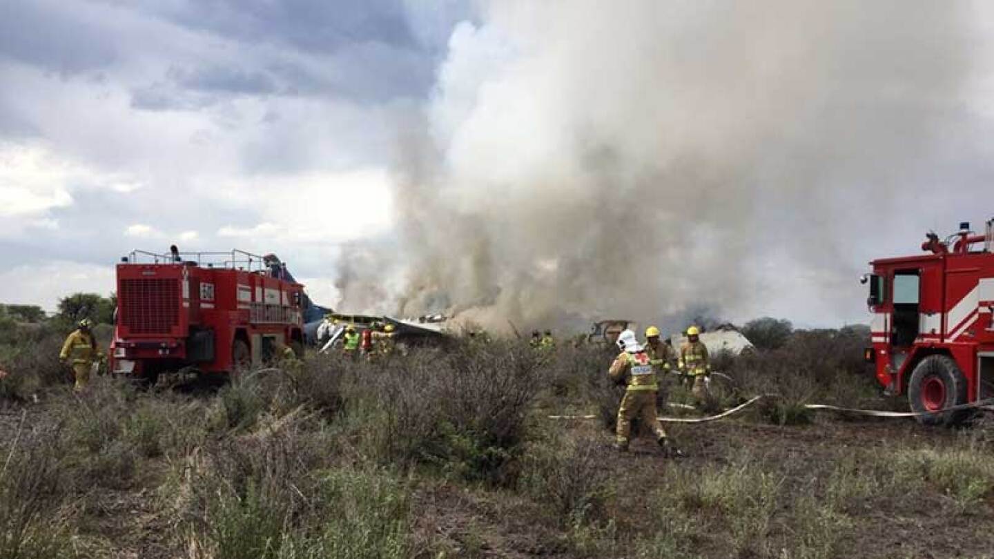 Se desconoce si hay perdidas humanas por accidente de avión.