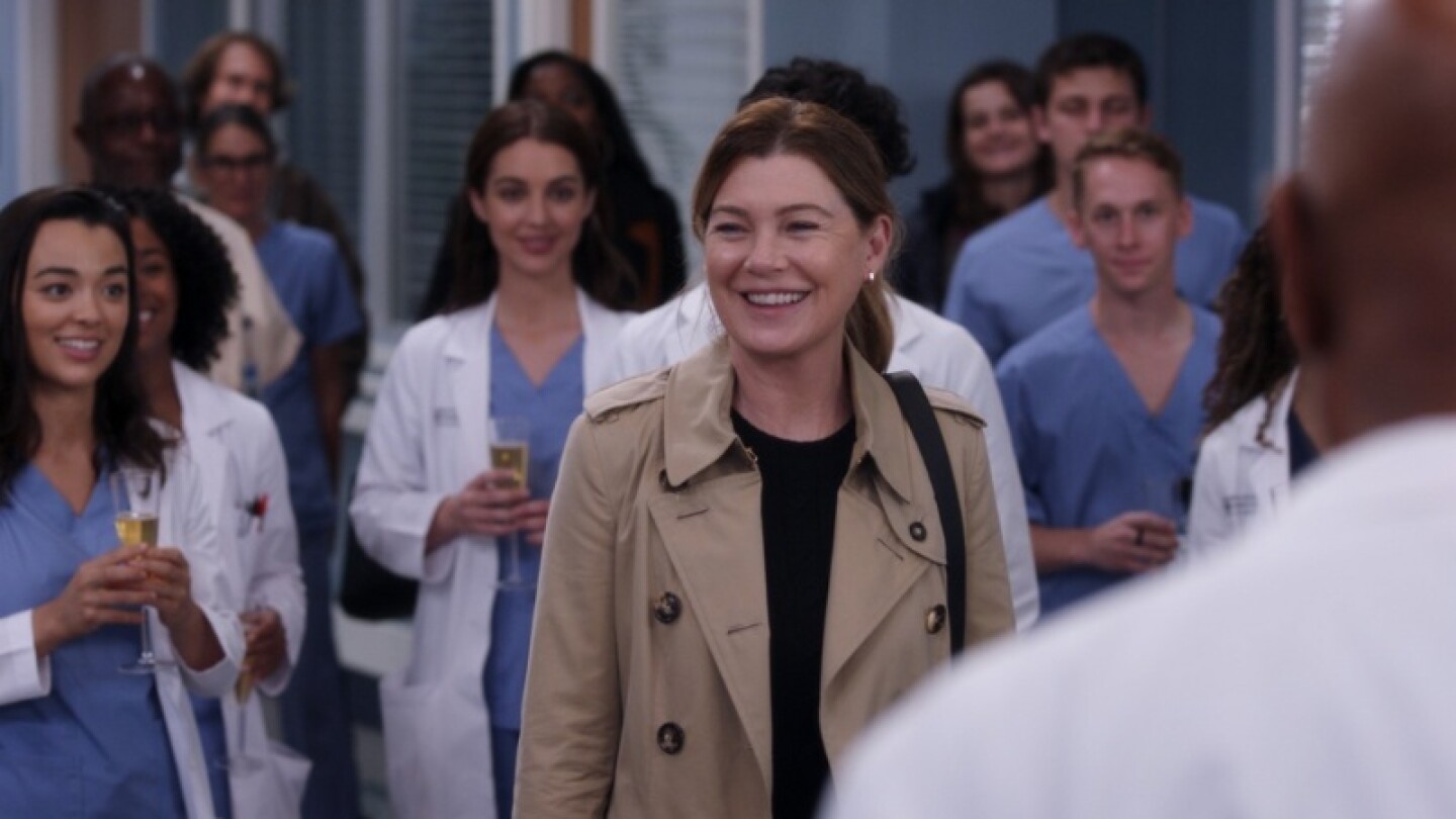 Ellen Pompeo en Grey’s Anatomy