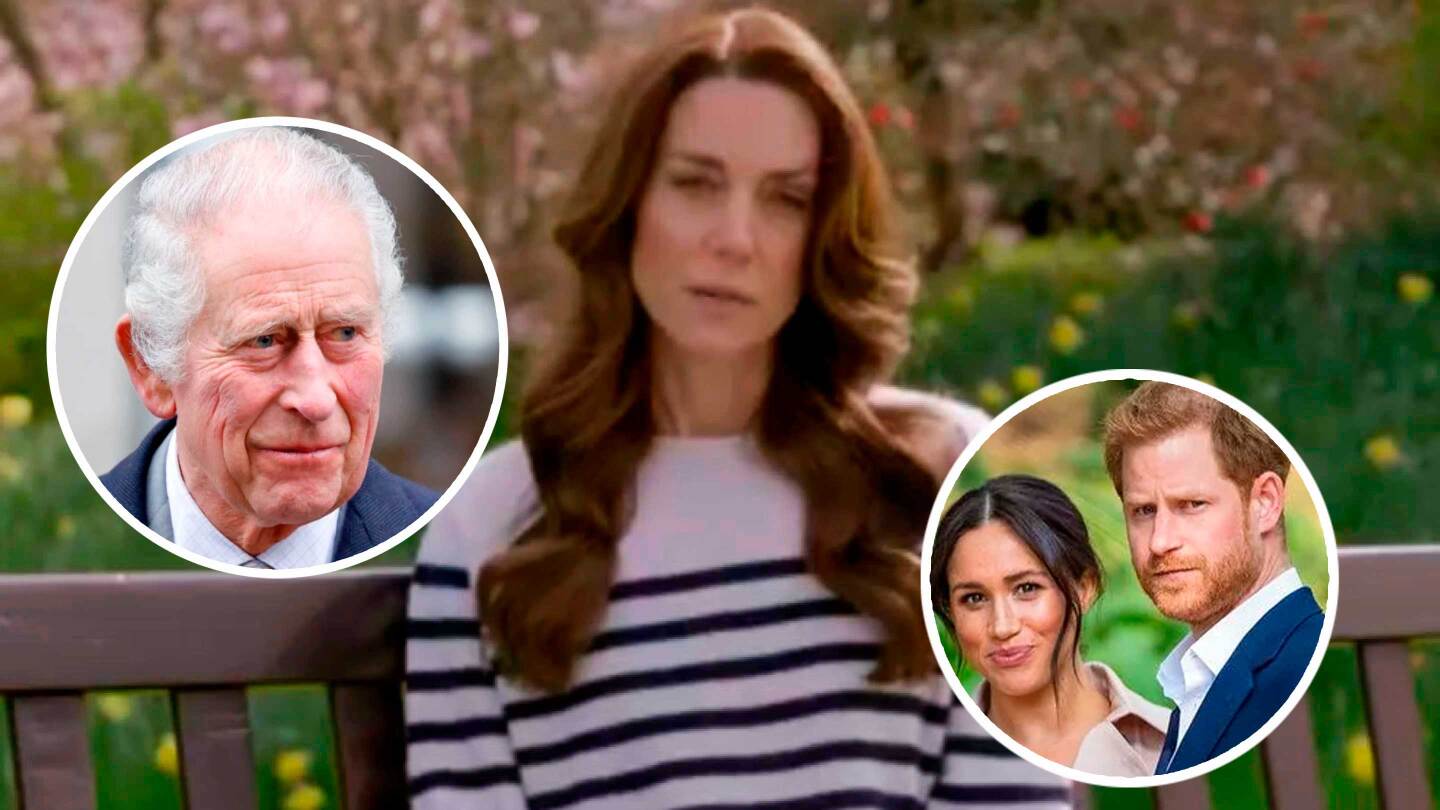 Rey Carlos, Harry y Meghan envían emotivos mensajes a Kate Middleton tras revelar que tiene cáncer