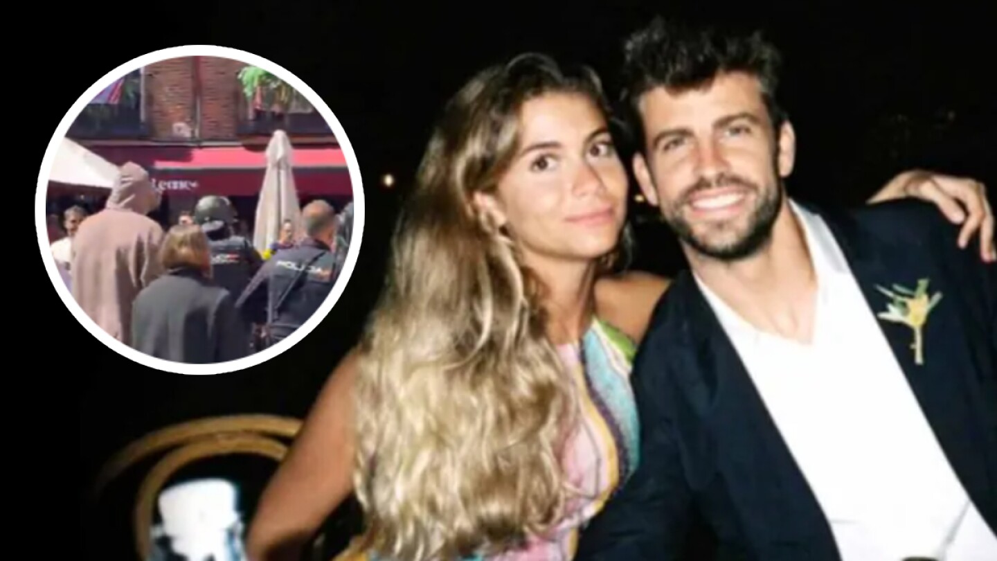 Piqué y Clara Chía