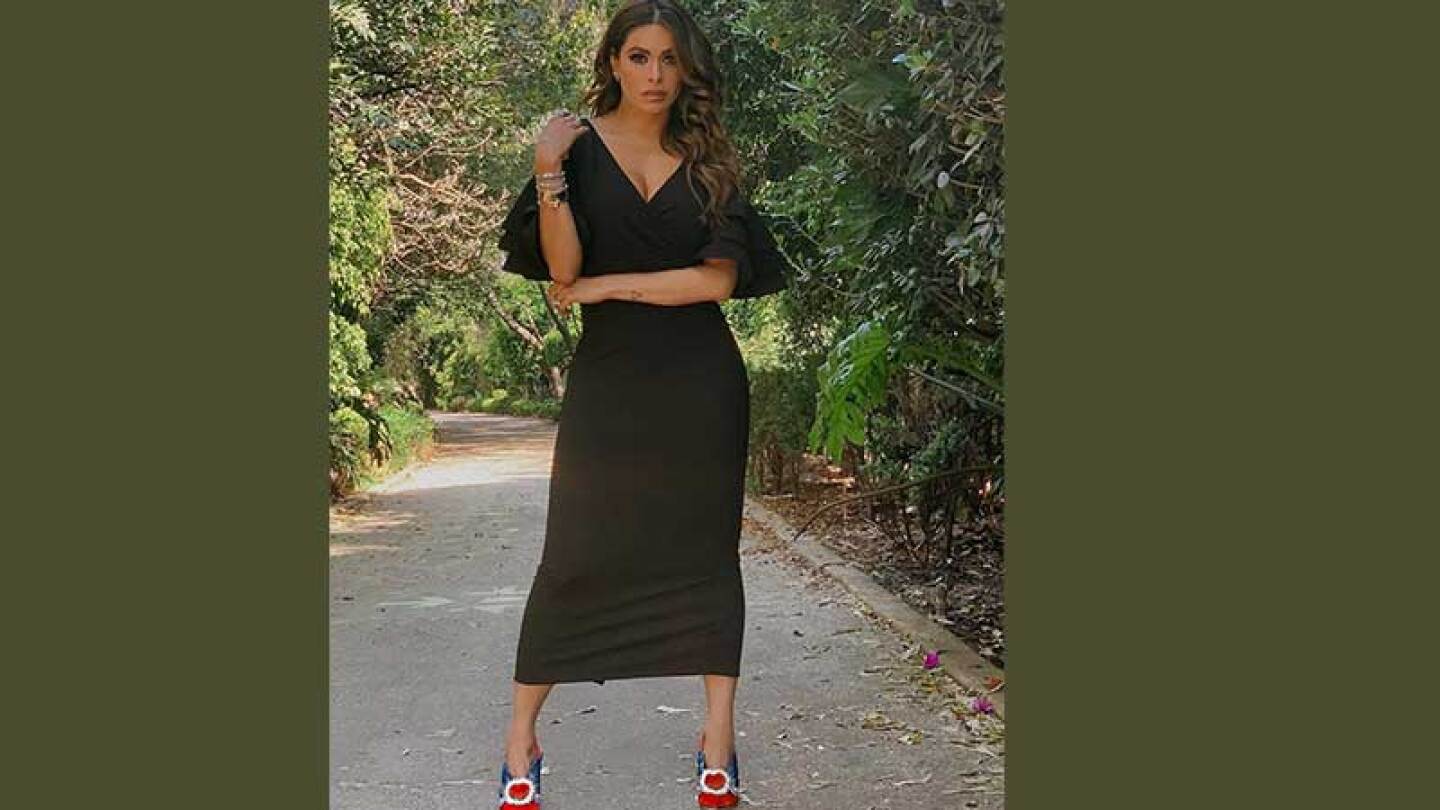 Galilea Montijo se vistió de rojo en el primer programa de Pequeños Gigantes.