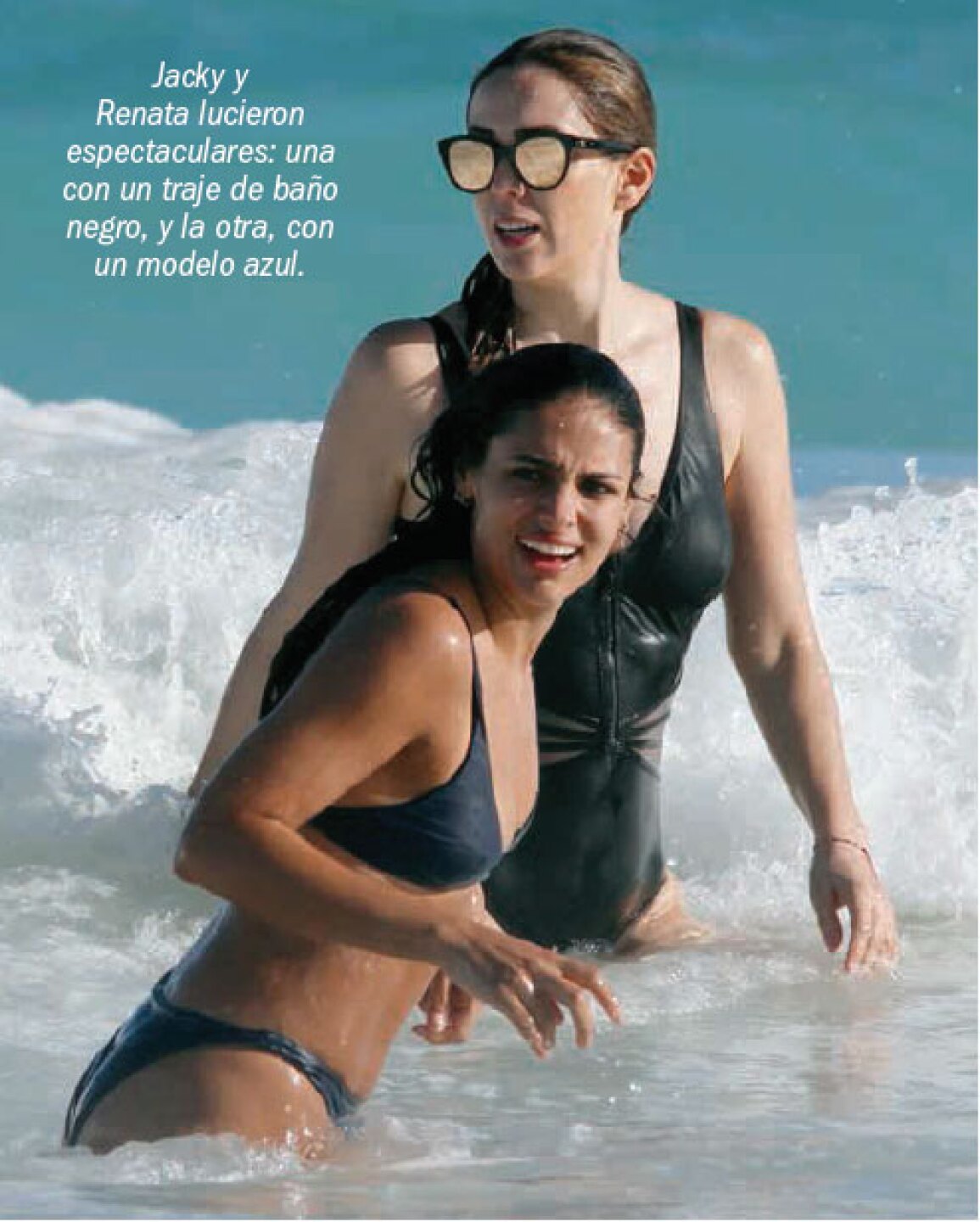 Captamos a Jacky Bracamontes en Tulum presumiendo los resultados de sus cirugías