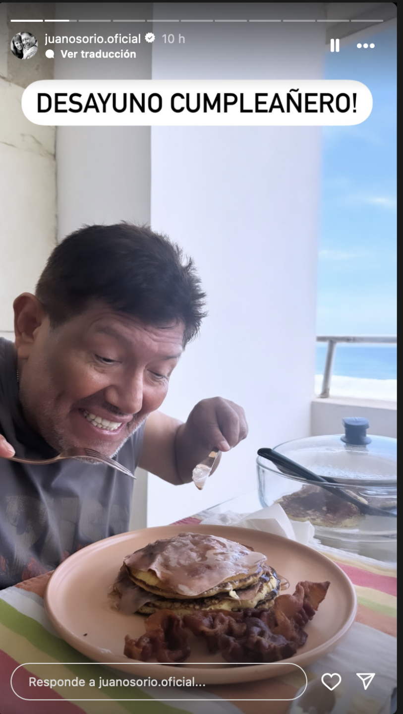 Juan Osorio celebra su cumpleaños