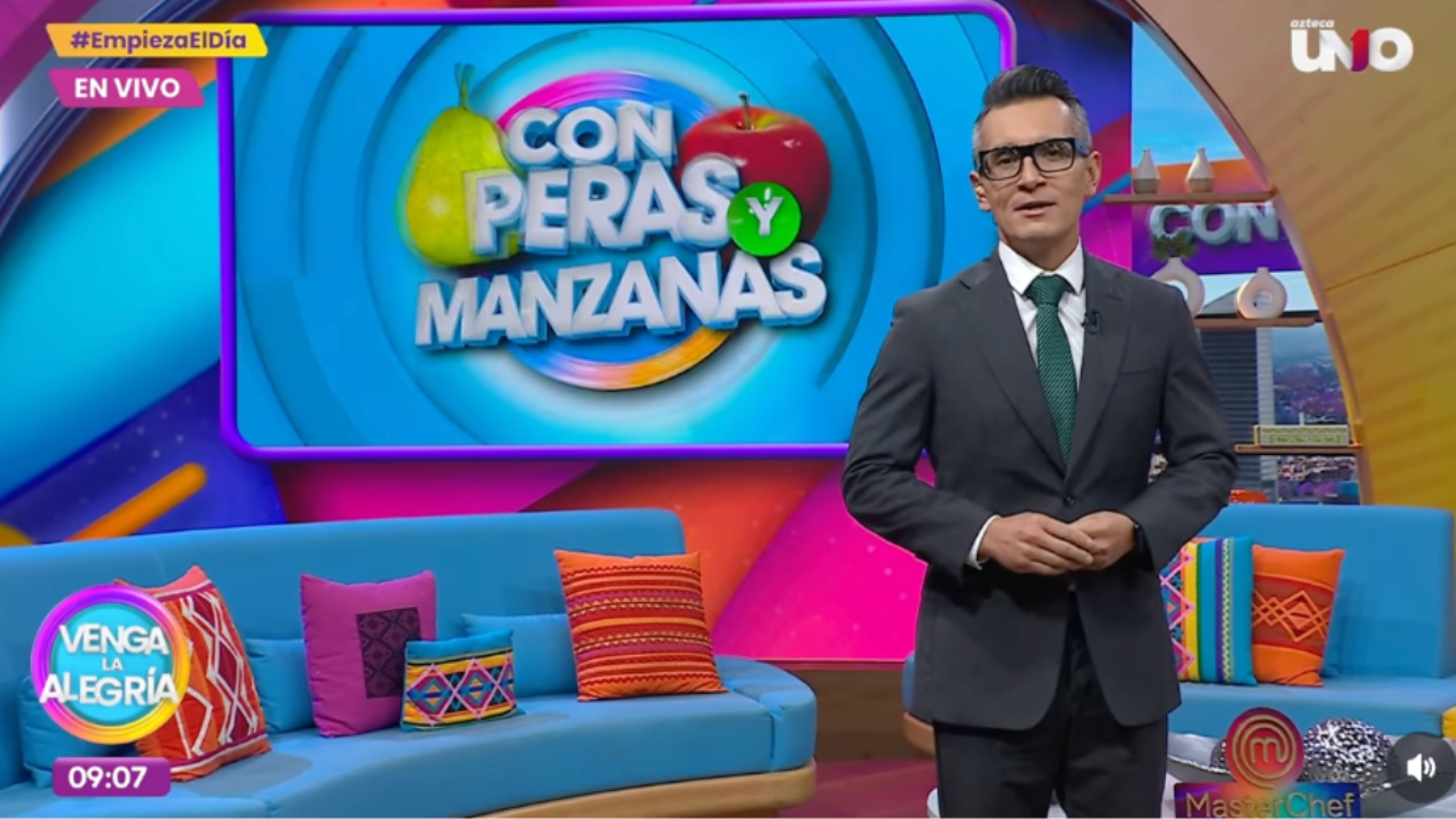 Conductores de 'Venga la alegría' enviaron sus condolencias a Linet Puente por la muerte de su padre