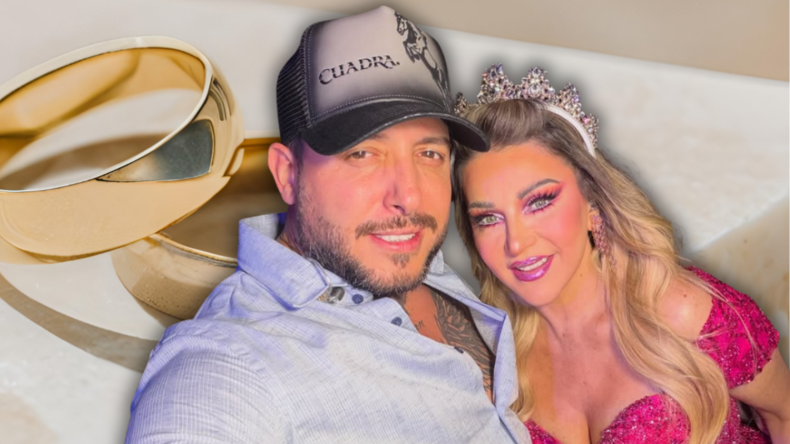 ¿Alicia Villarreal y Cibad Hernández se casan?