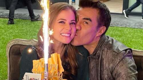 Adrián Uribe pareja Thuany Martins celebran segundo aniversario