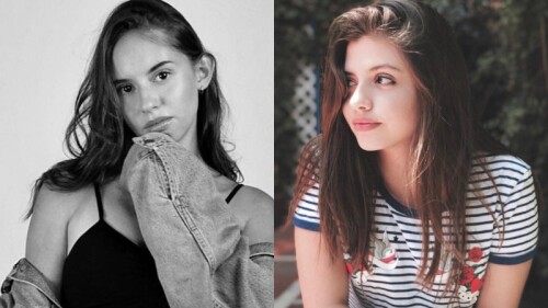 Daniela Parra y Alexa Hoffman