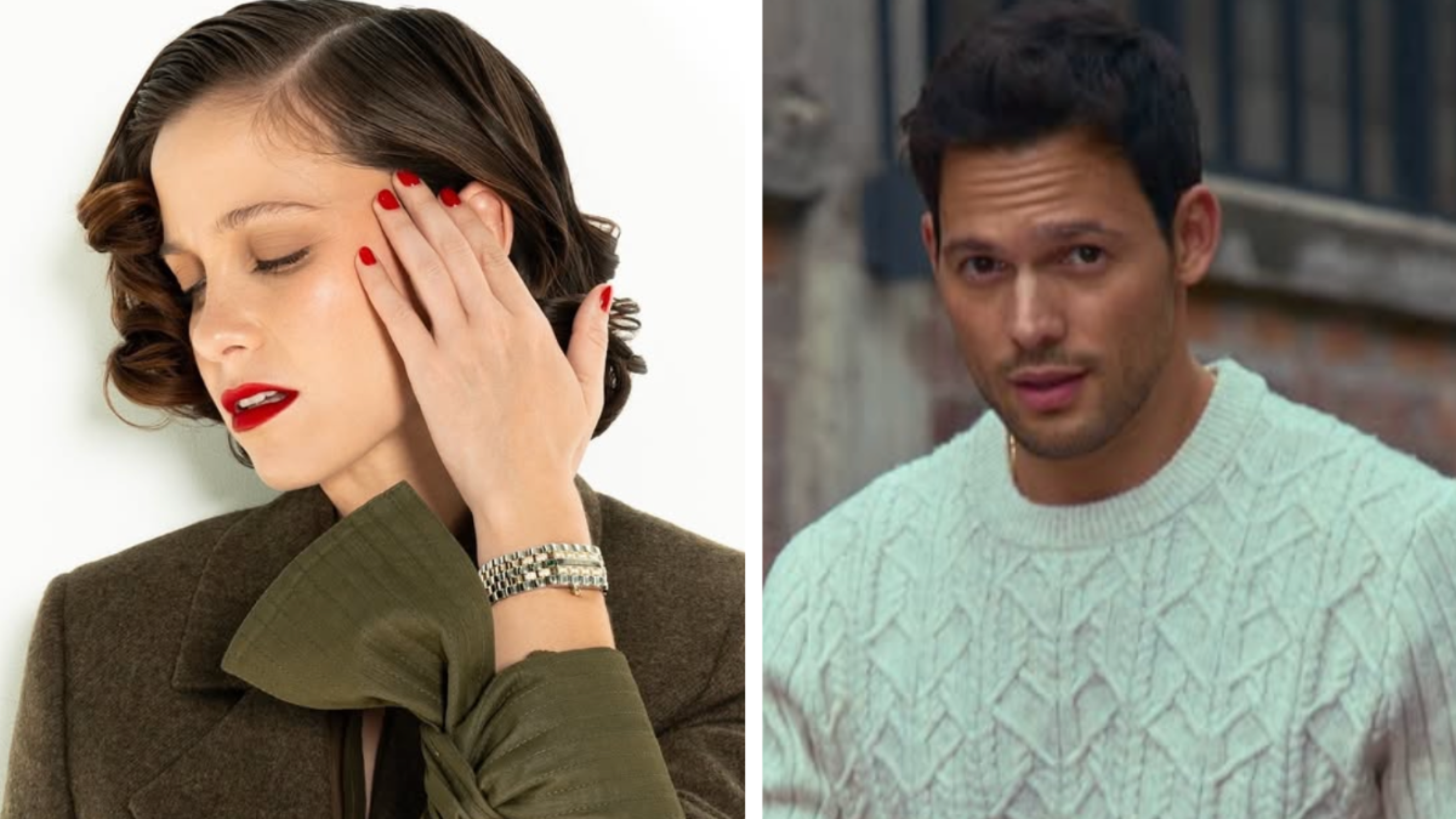 Natasha Dupeyro y Emmanuel Palomares