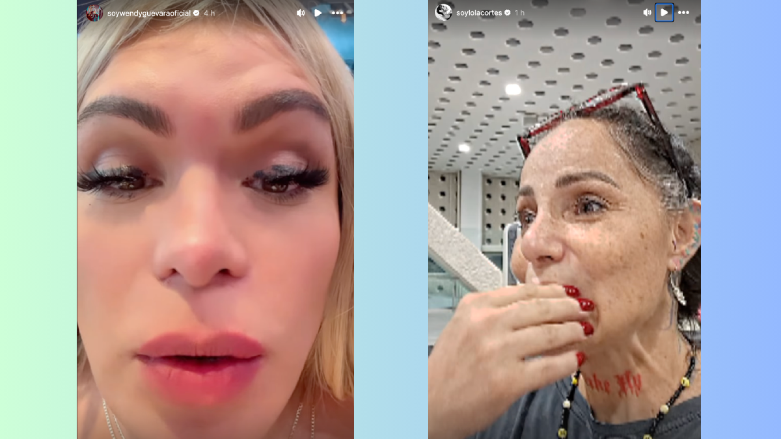Wendy Guevara y Lolita Cortés reportan problemas en avión