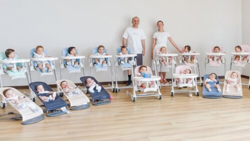 Planeó tener 100 hijos con un millonario, pero a él lo arrestaron y ahora es madre soltera de ¡22 niños!