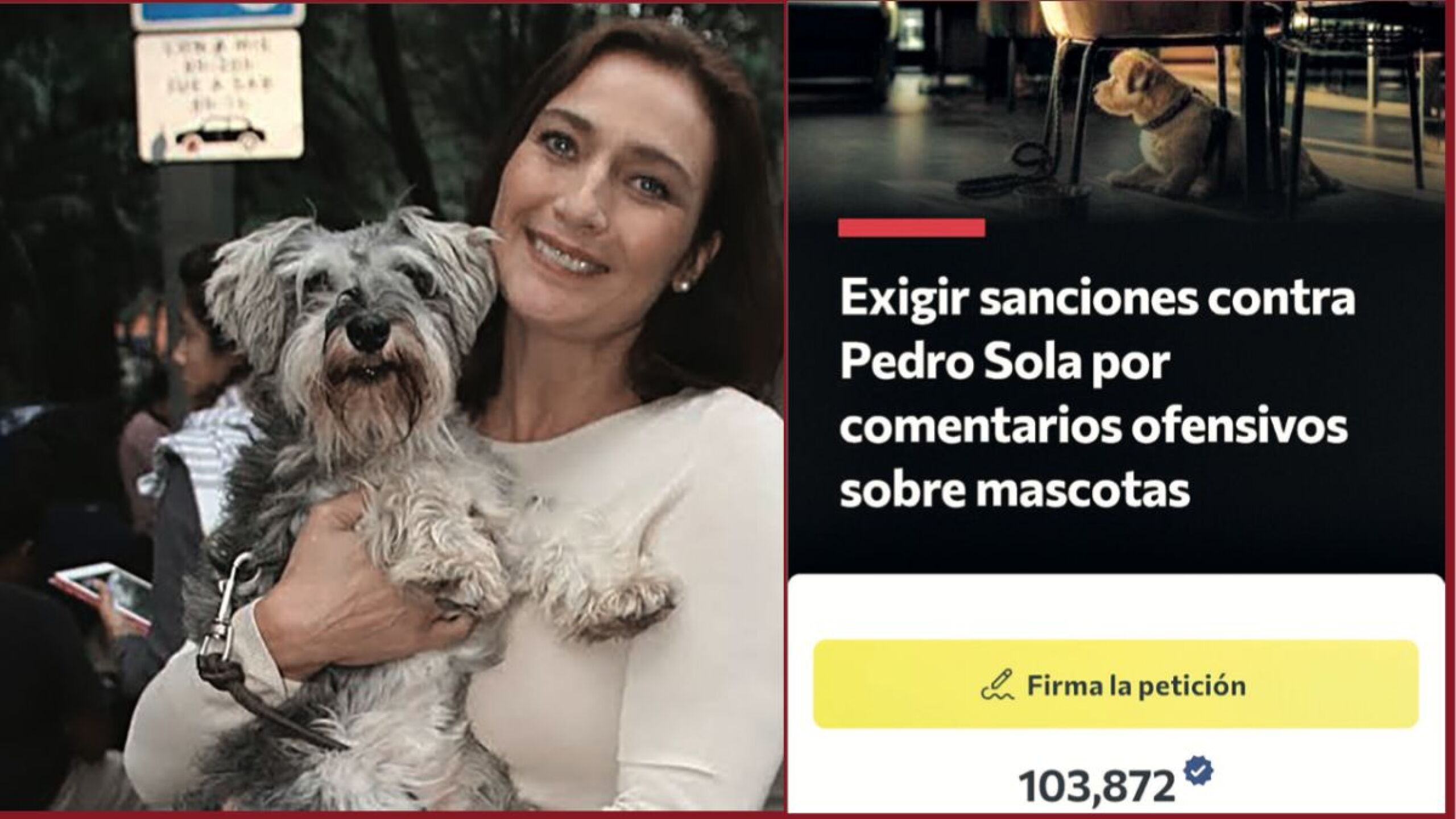 Diana Golden pide sanción o despido del presentador Pedro Sola