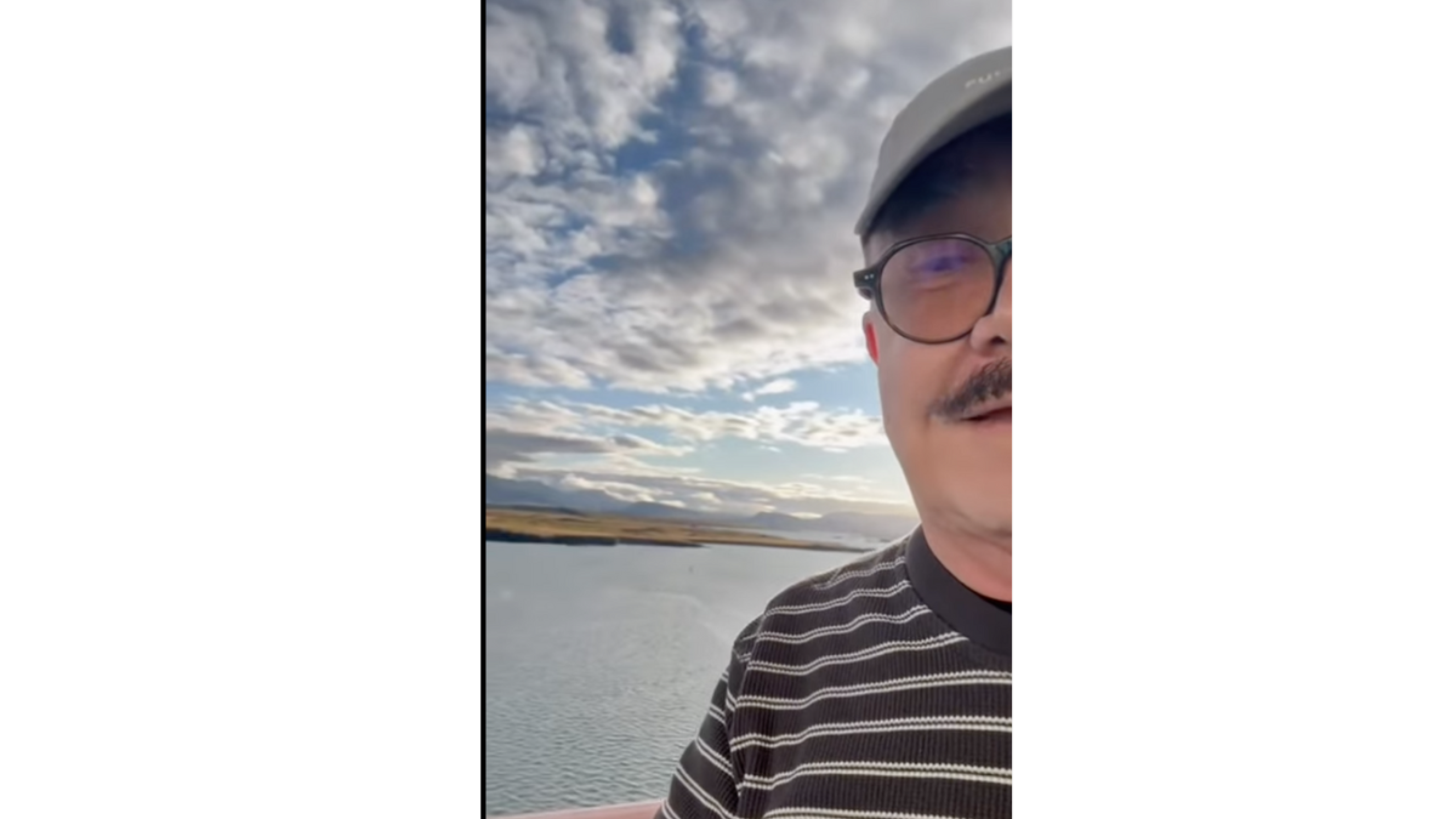 Pedro Sola de vacaciones