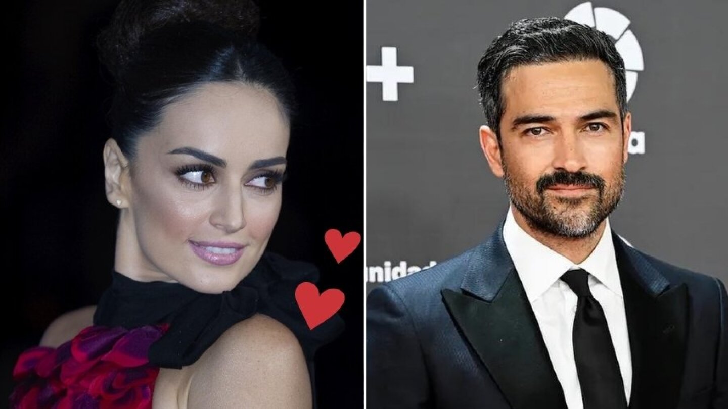 Ana de la Reguera y Alfonso Herrera, enamorados
