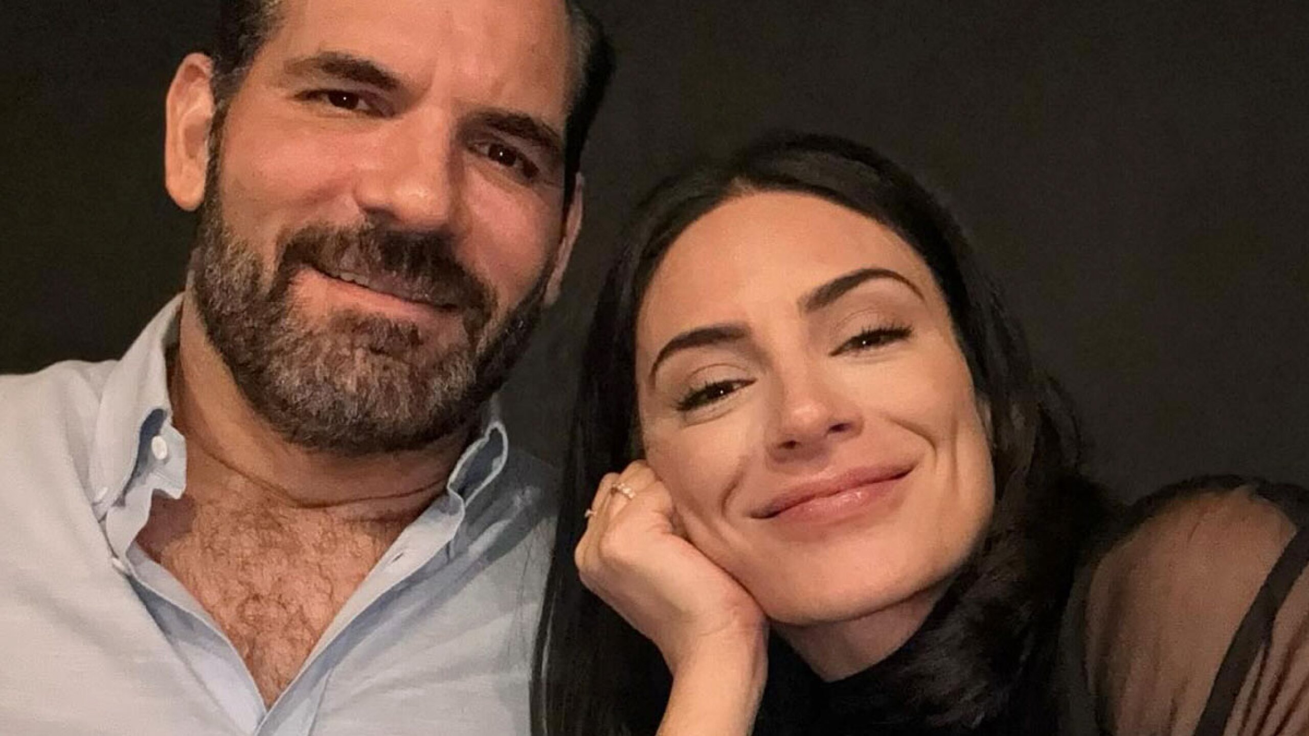 Ana Brenda Contreras y su esposo