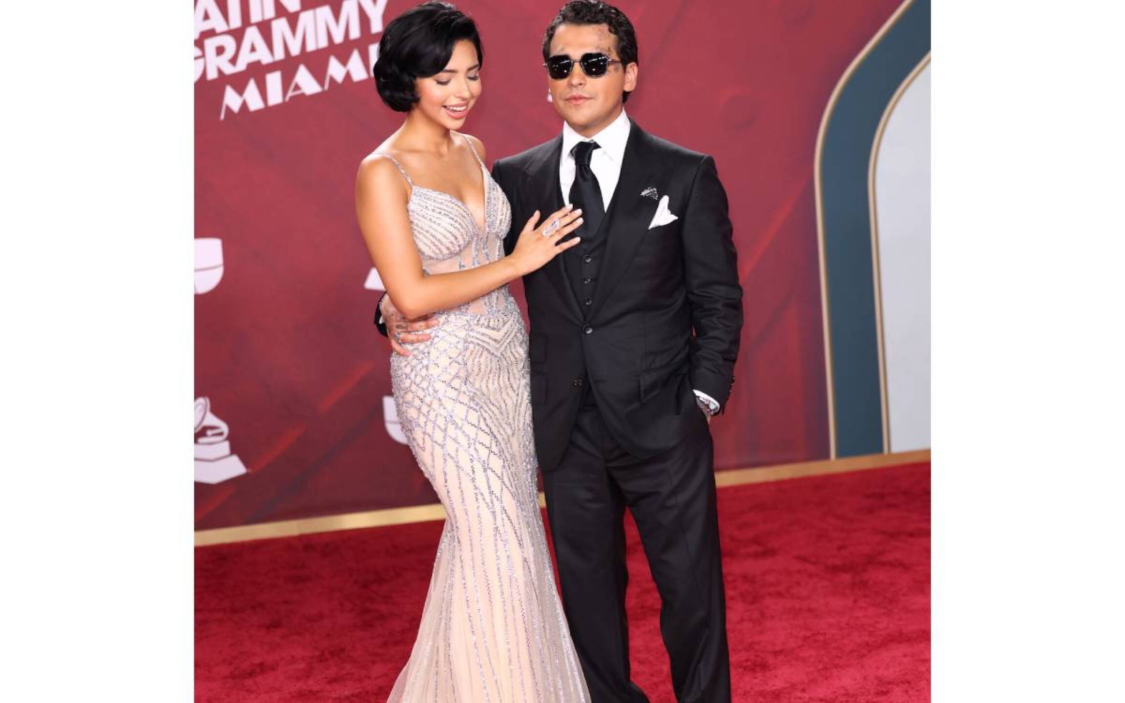 Christian Nodal y Ángela Aguilar