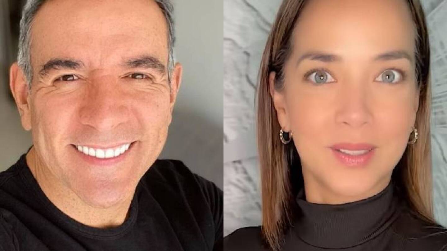 Adamari López y Héctor Sandarti