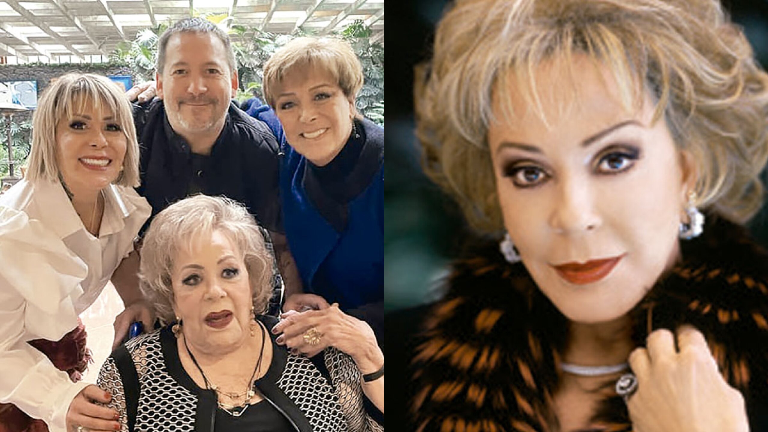 Familia de Silvia Pinal último adiós