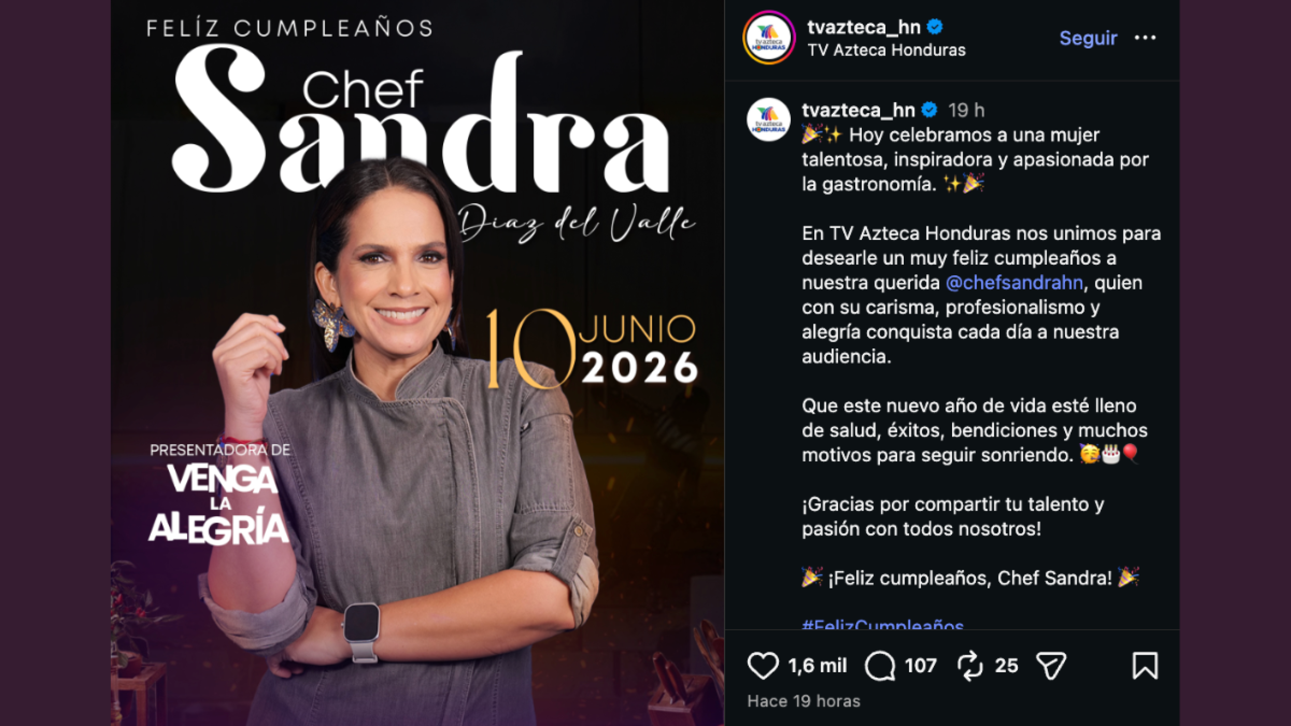 Celebraron cumpleaños de Sandra Díaz del Valle, horas antes de su muerte: ¿De qué murió?