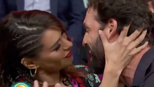 Galilea Montijo e Iván Sánchez se dejaron llevar y así terminó esta escena en Hoy