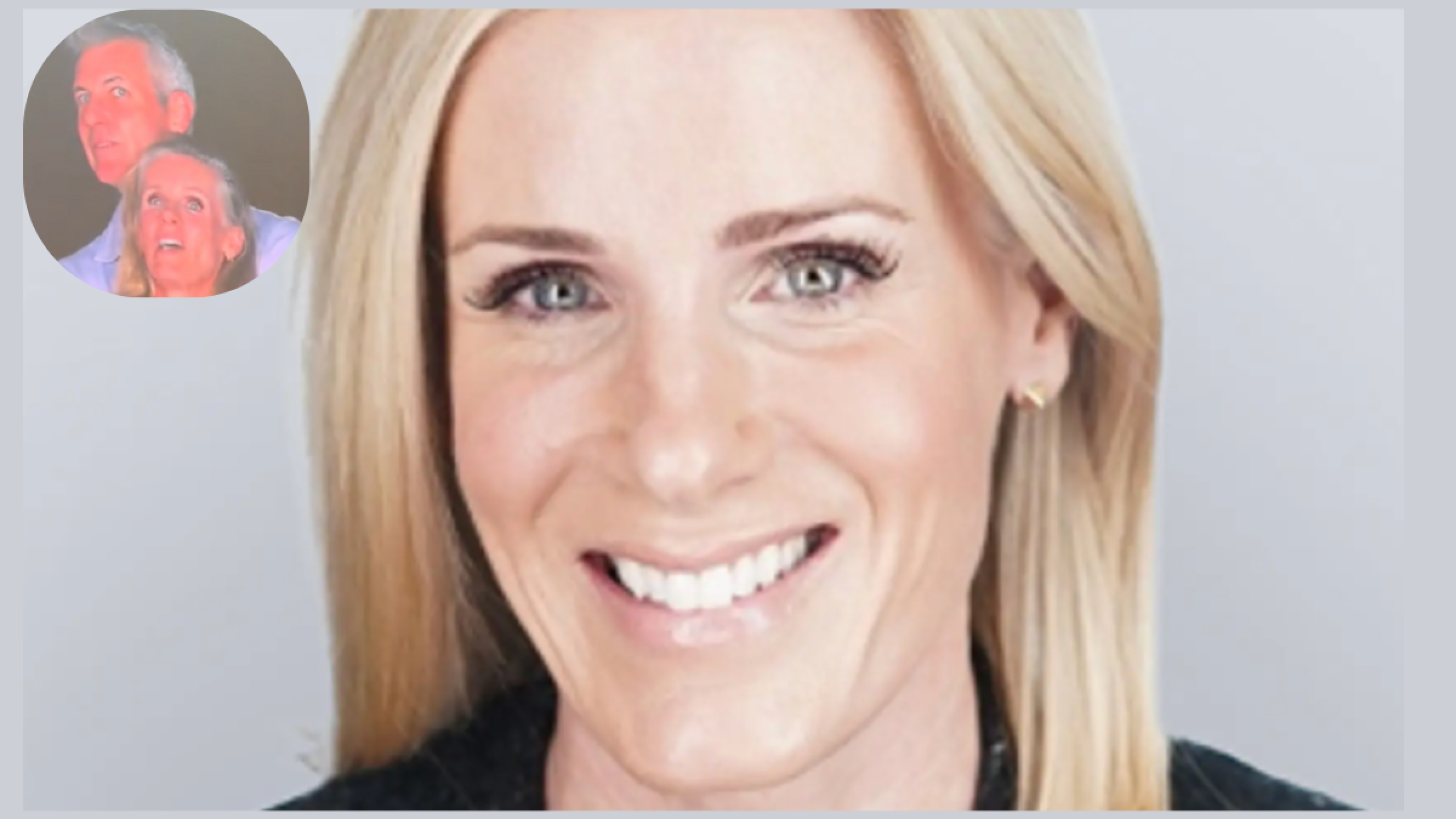 Kristin Cabot y Andy Byron